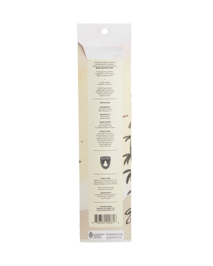 White Sage Campfire Incense (20 Sticks)