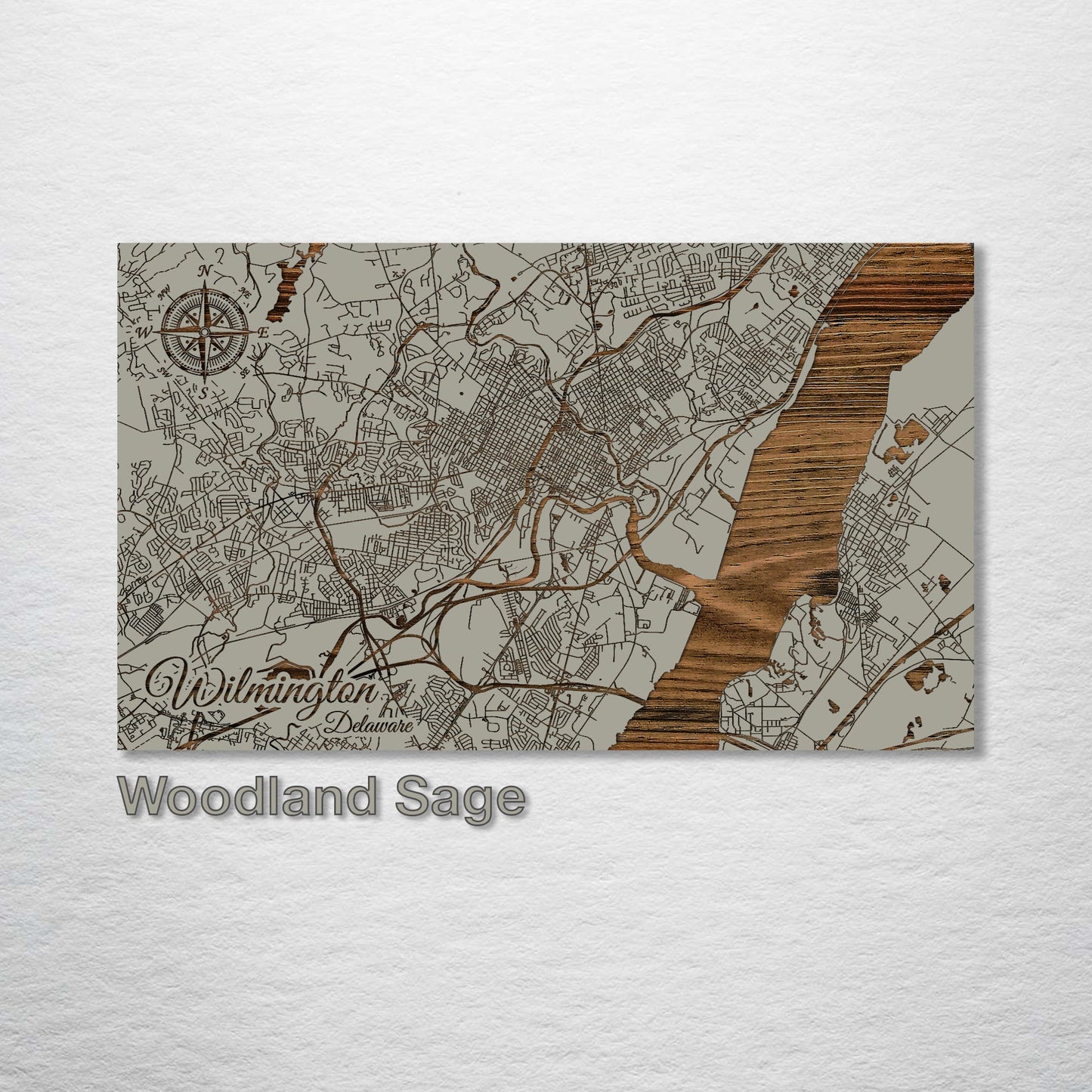 Wilmington, Delaware Street Map