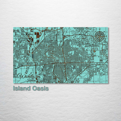 Wichita, Kansas Street Map