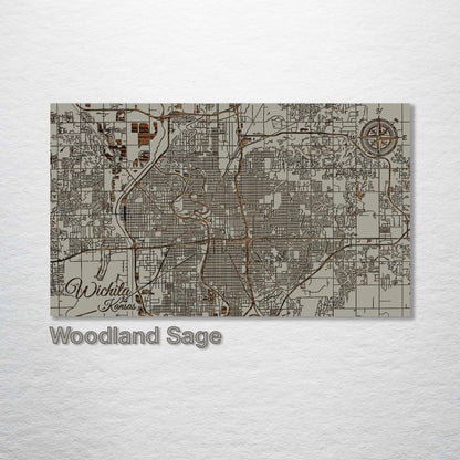 Wichita, Kansas Street Map