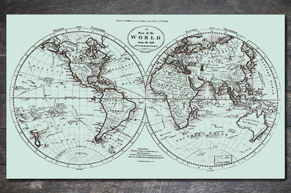 World Map 1795