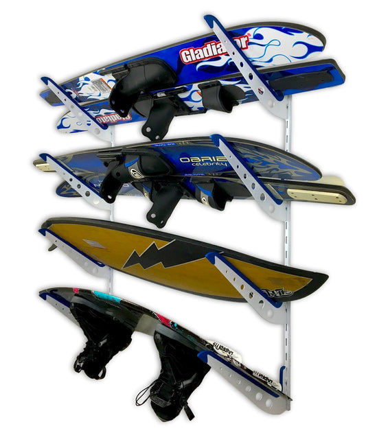 Fontana Water Ski Storage | Adjustable XSR | 4 Levels | White