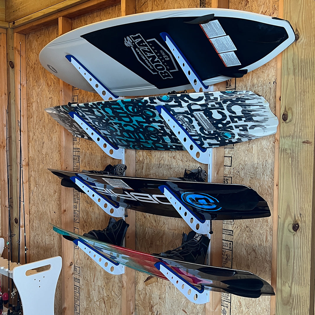 High Rock Wakeboard Storage | Adjustable XSR | 4 Level | White