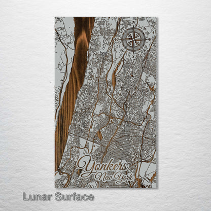 Yonkers, New York Street Map