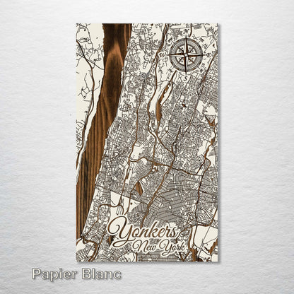 Yonkers, New York Street Map