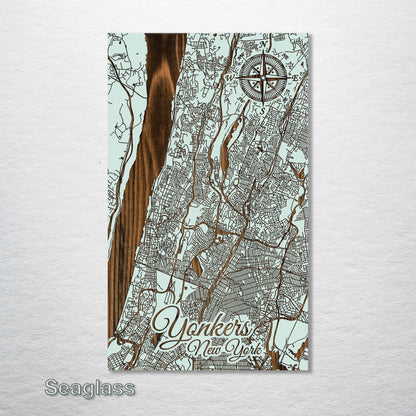 Yonkers, New York Street Map