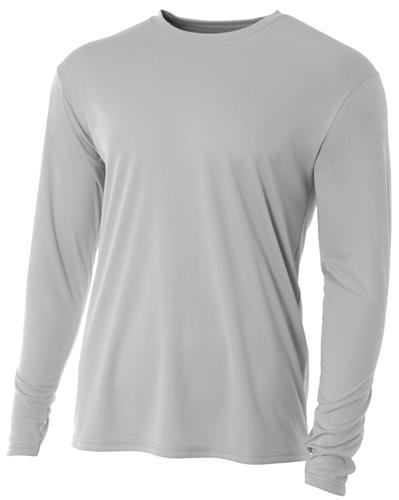 44+ UPF Cooling Performance Long Sleeve Shirts with Logo
