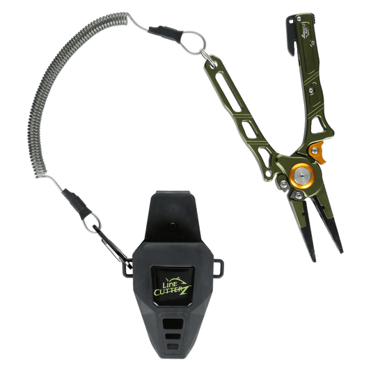 Line Cutterz™ Elite Fishing Pliers with Patented Ceramic Line Cutter