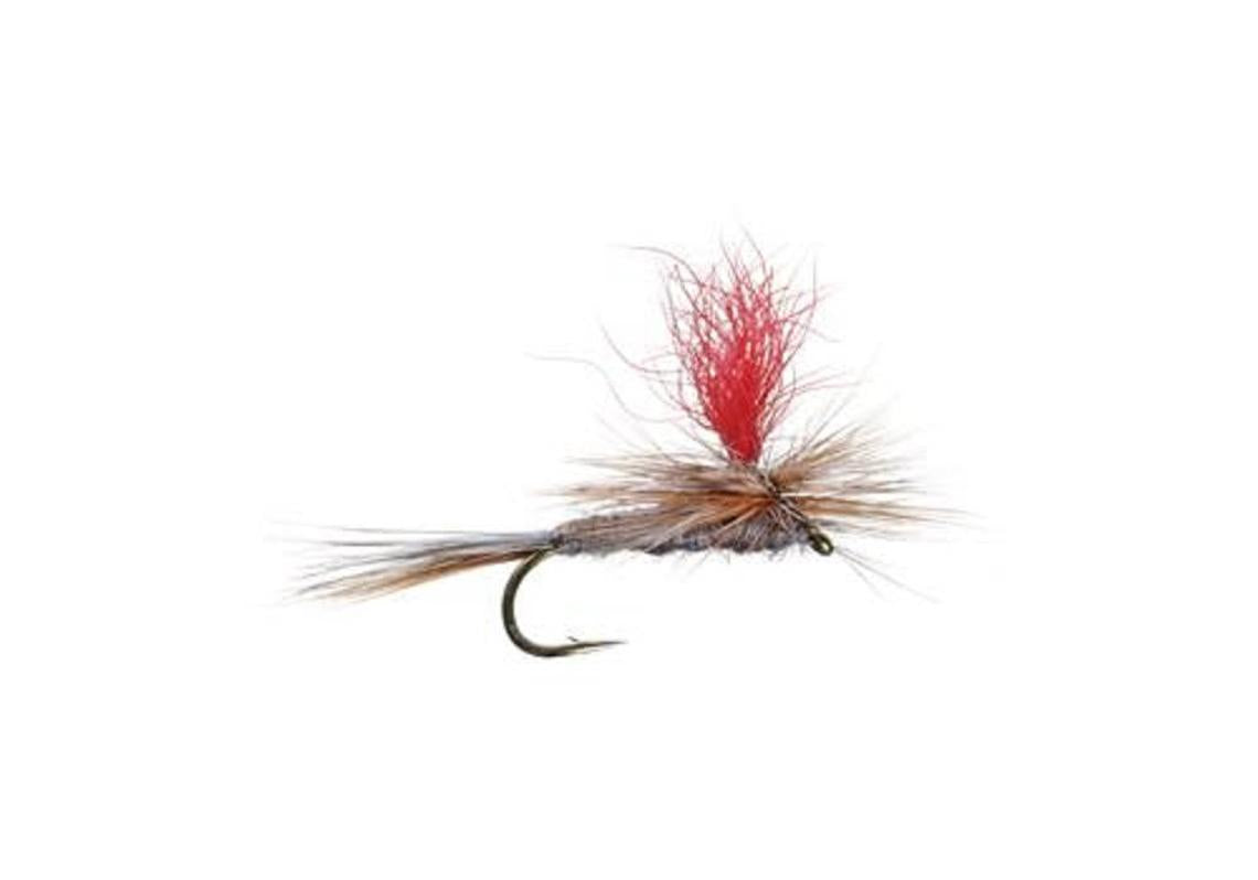 Adams Hi-Viz Parachute Classic Dry Fly - 6 Flies Hook Size 16