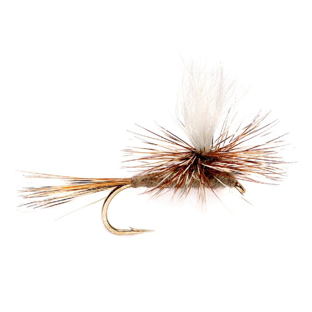 Adams Parachute Classic Dry Fly - 6 Flies Hook Size 14