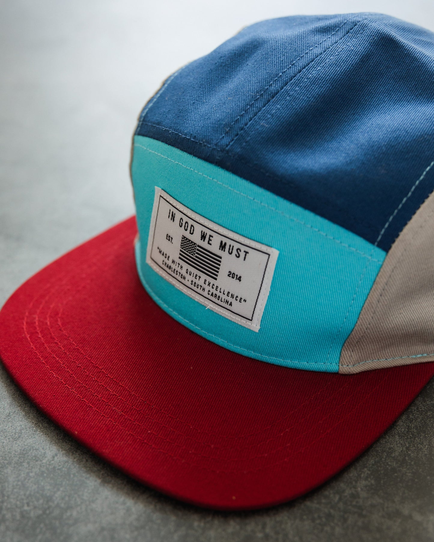 America Tri-Color Five Panel Hat