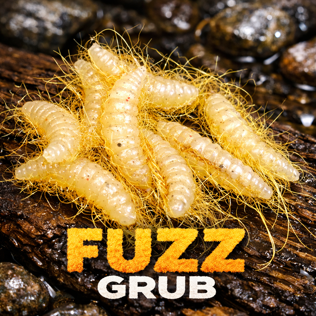1" Hairy Waxworm "The Fuzz Grub"
