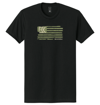 Bakcou Military Flag Tee
