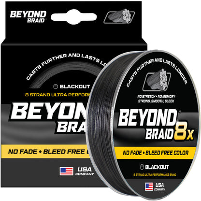 8 Strand No Fade Braided Fishing Line Series - Super Sleek & Smooth Braided Fishing Line - High Performance Fishing Line For Saltwater & Freshwater