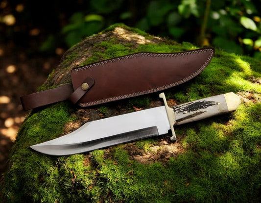 Mountain King Classic Hunting Bowie Knife – A Timeless Outdoor Companion
