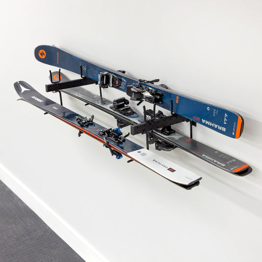 Cascade Snowboard & Ski Organizer | Horizontal Wall Mount