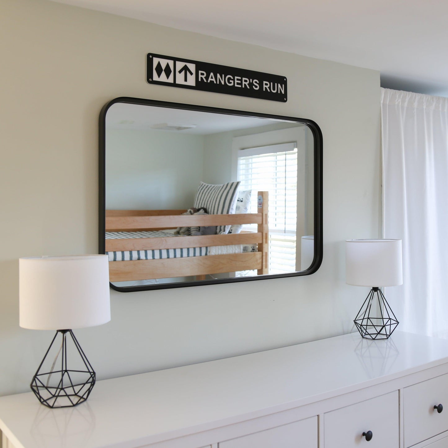 Trailhead Personalized or Custom Sign - indoor/outdoor - 36 X 6 Inches