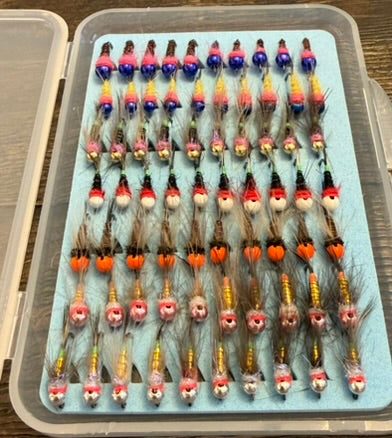 Euro Nymph Complete Box, 70 Flies