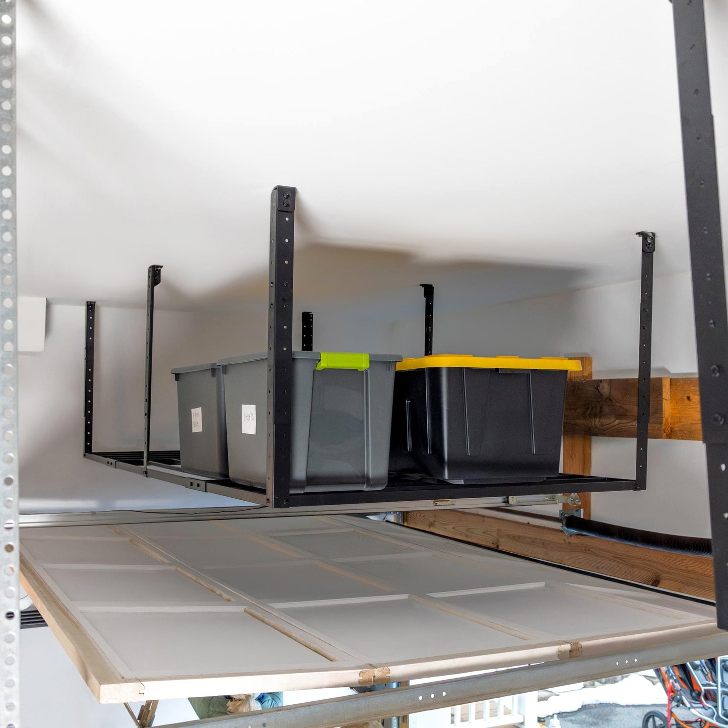 4' x 8' Faber Overhead Garage Storage with Hooks | Holds 700 lbs