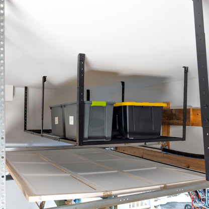 4' x 8' Faber Overhead Garage Shelving | Holds 700 lbs