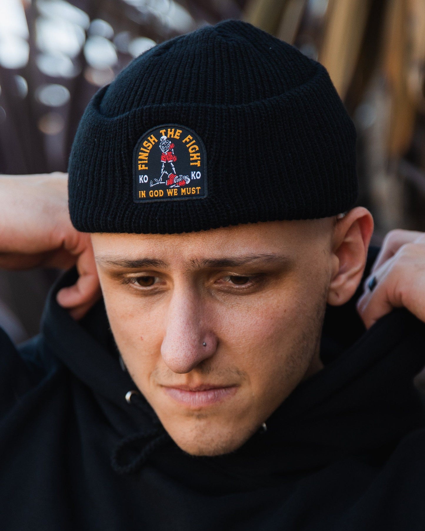 "Finish The Fight" Beanie
