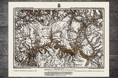 Parts of Northern and North Western Arizona and Southern Utah 1873