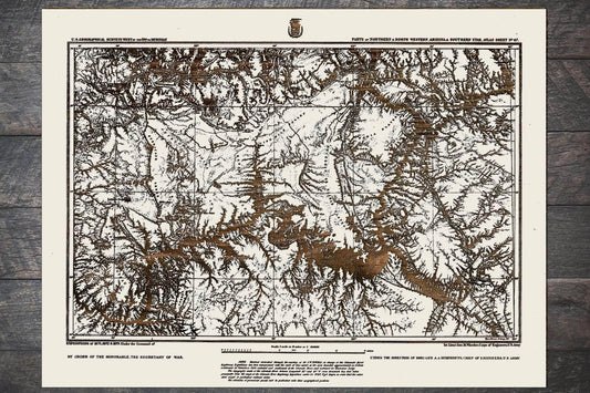 Parts of Northern and North Western Arizona and Southern Utah 1873