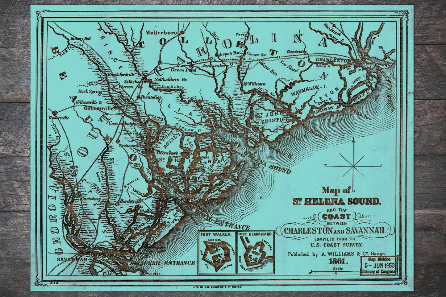 Saint Helena Sound 1861