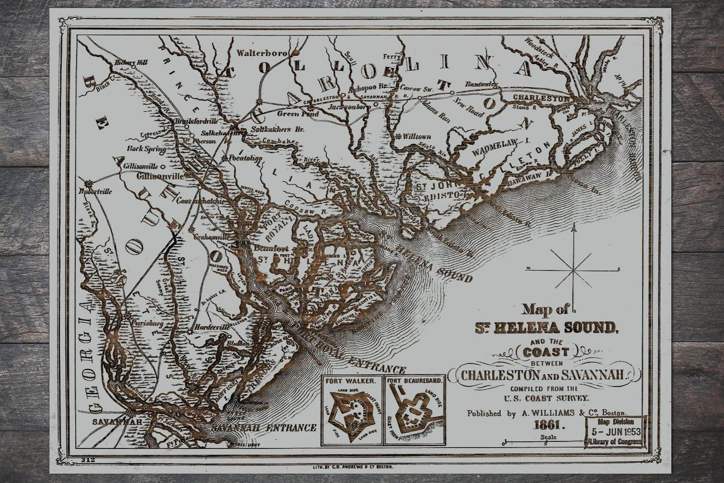 Saint Helena Sound 1861