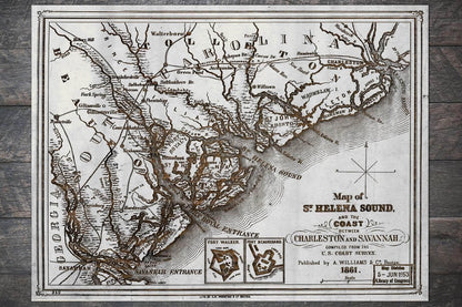 Saint Helena Sound 1861