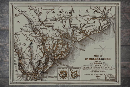 Saint Helena Sound 1861