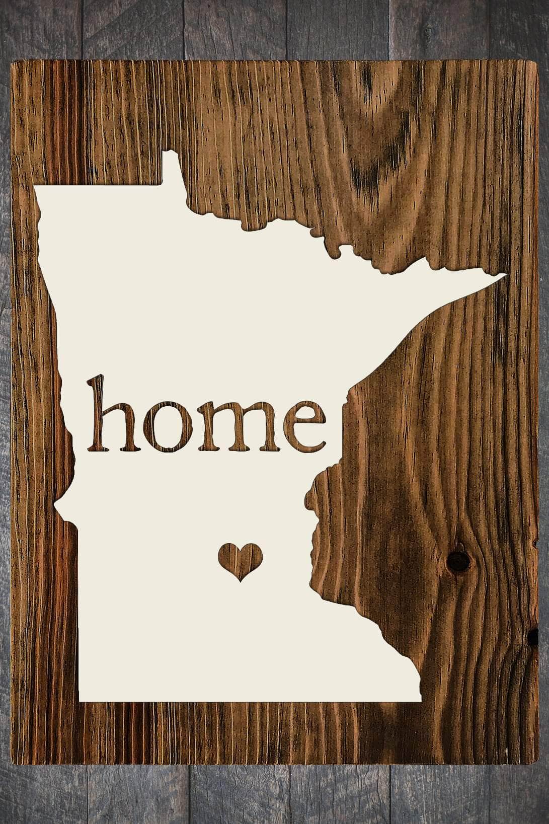 Minnesota Home Abstract (Inverted)