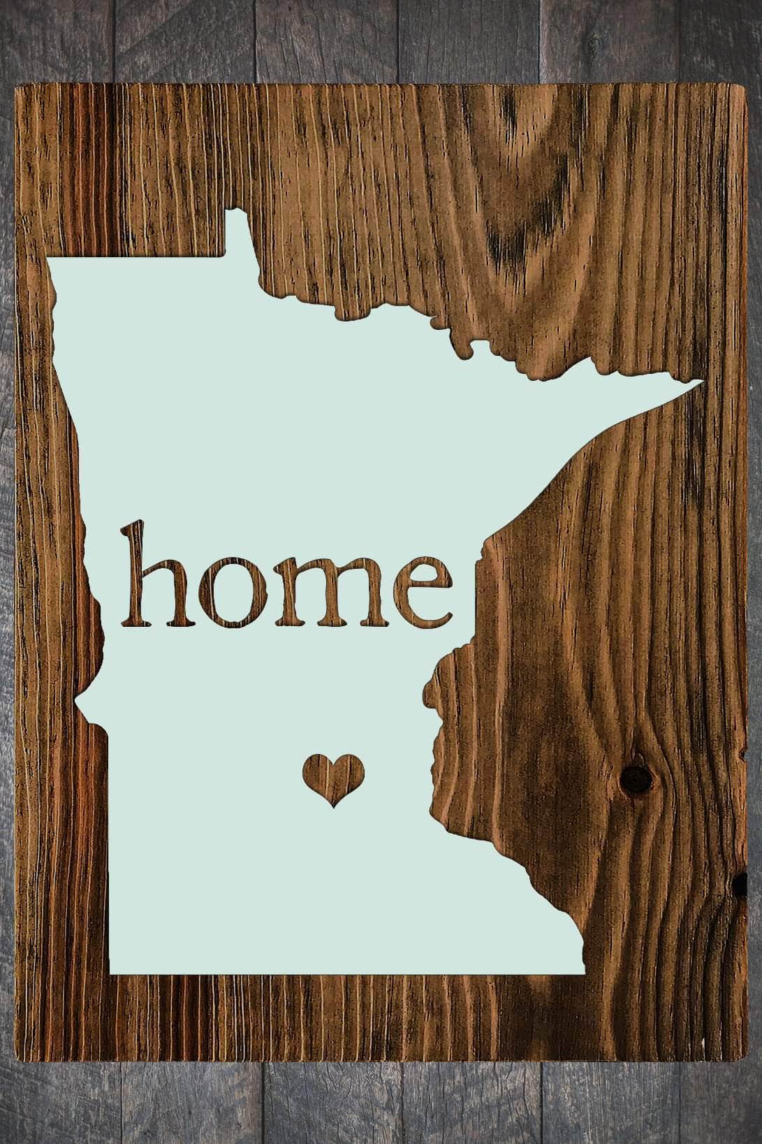 Minnesota Home Abstract (Inverted)