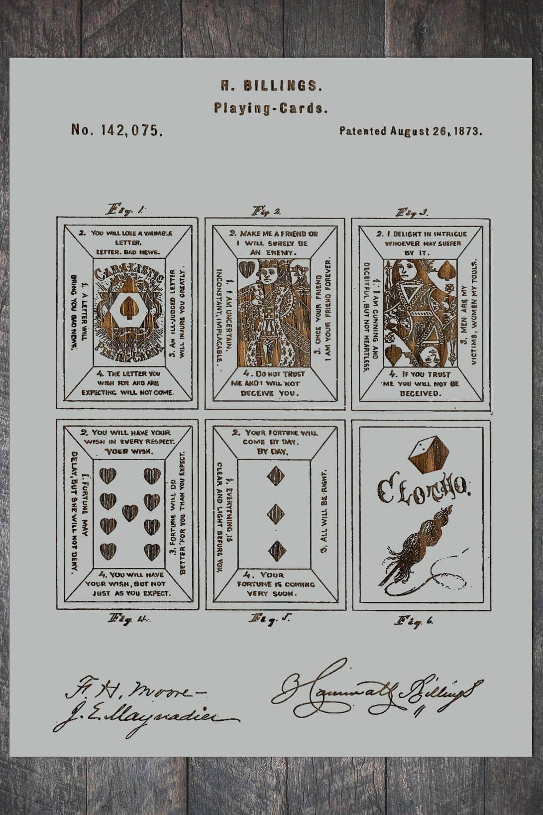Playing Cards 1873