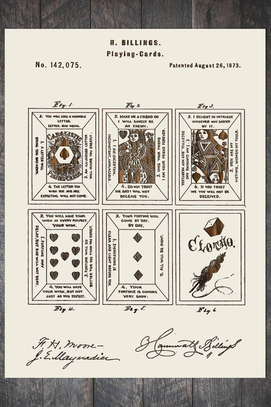 Playing Cards 1873