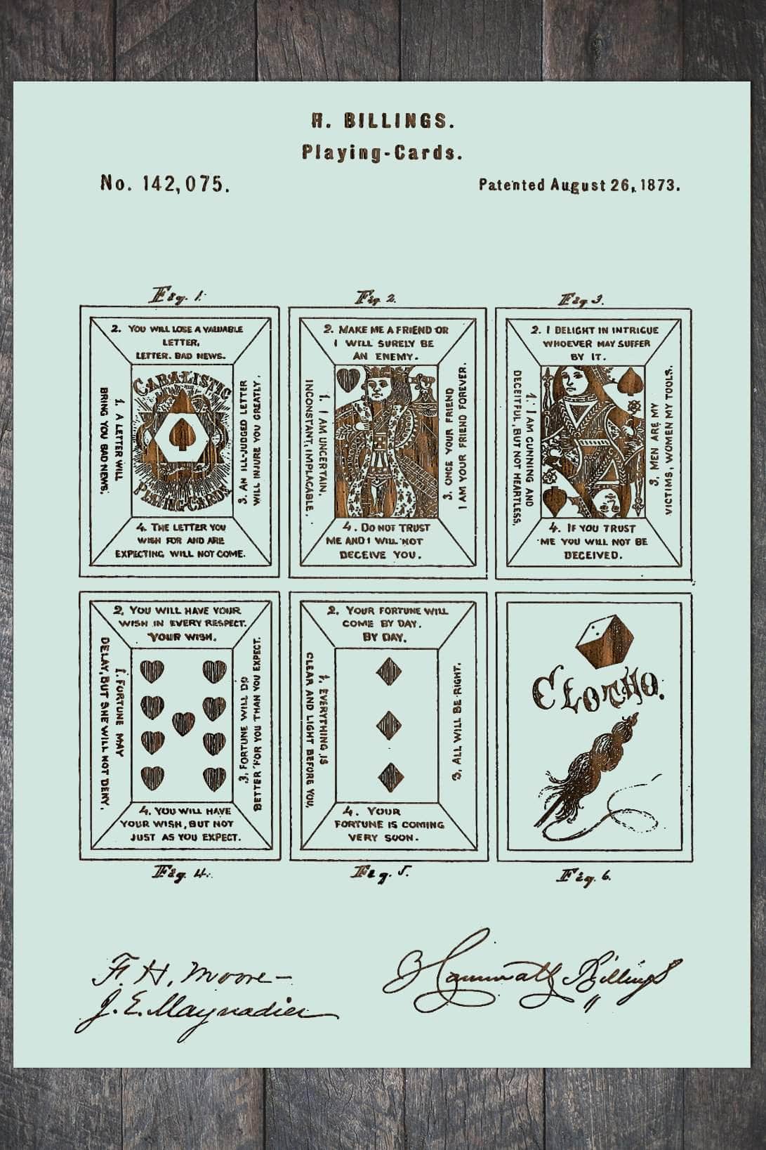 Playing Cards 1873