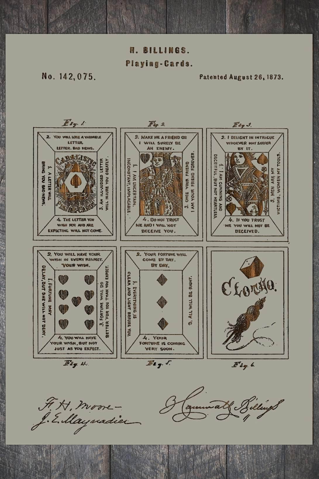 Playing Cards 1873
