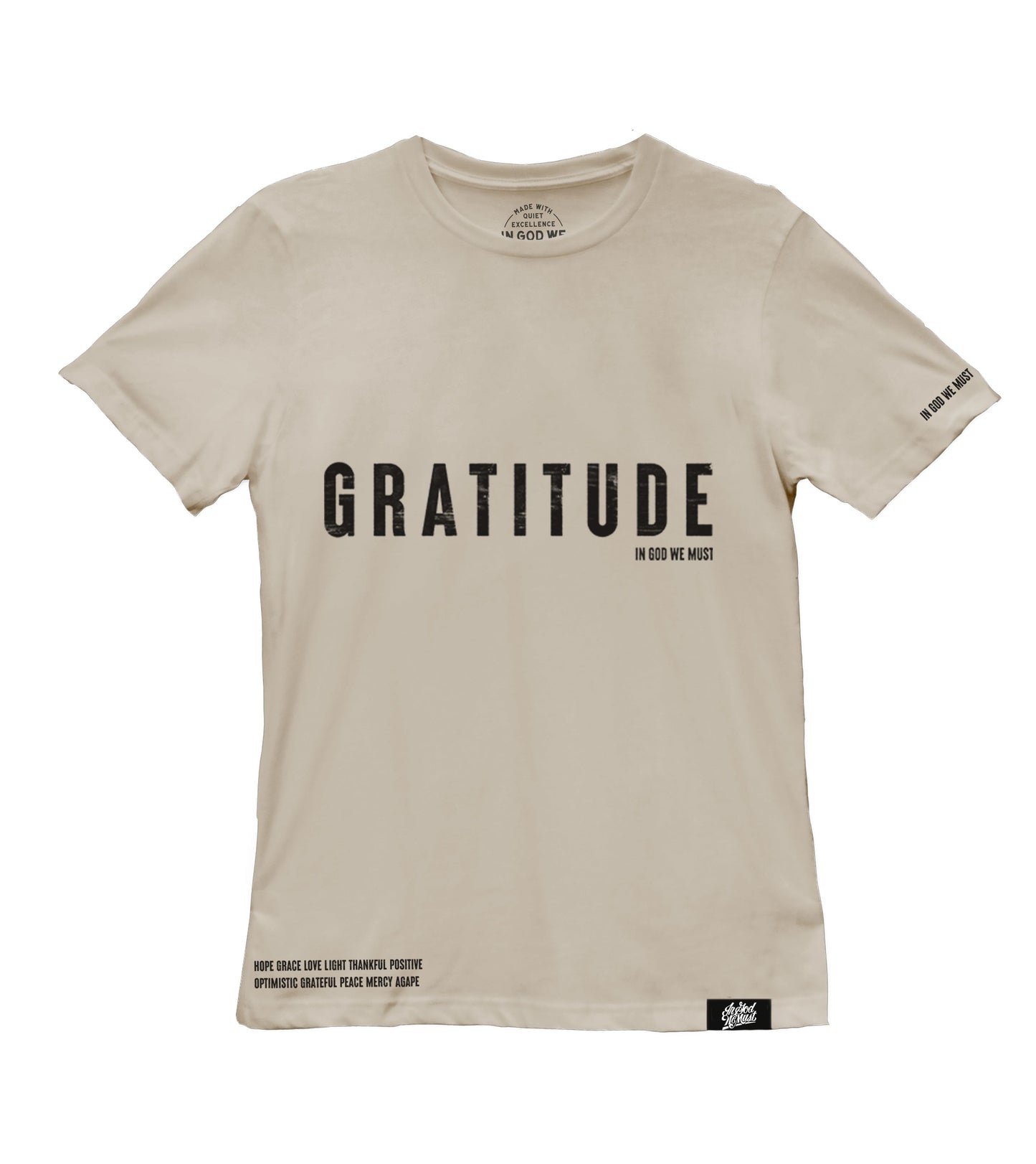 Gratitude Sand Tee
