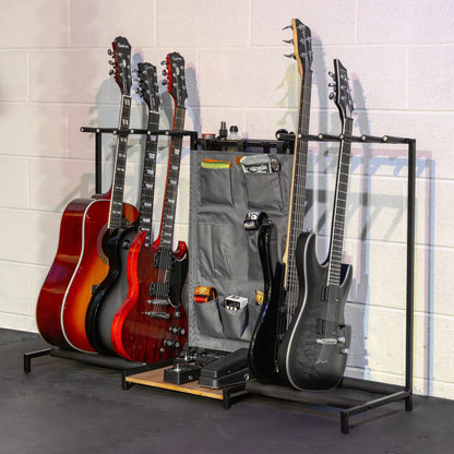 The Headliner 10-Slot Guitar Rack | Gray