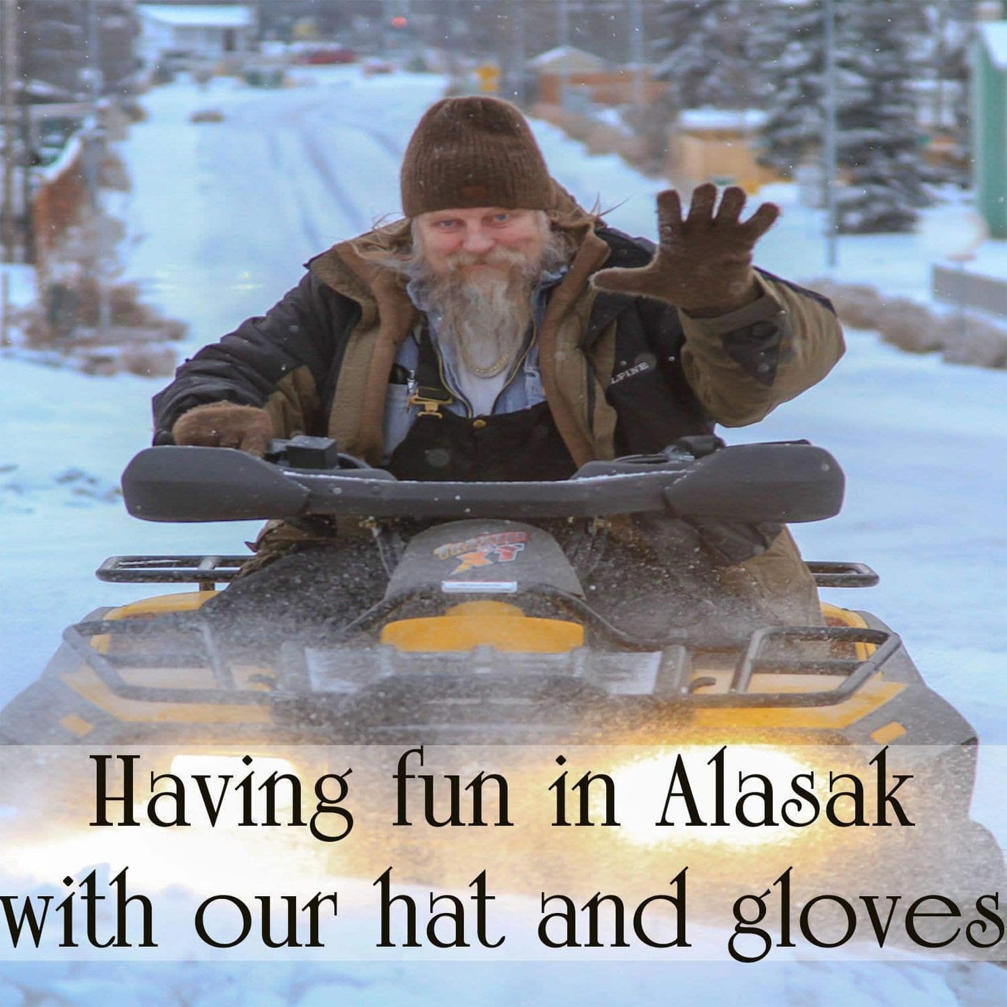 Ribbed Extreme Bison Beanie