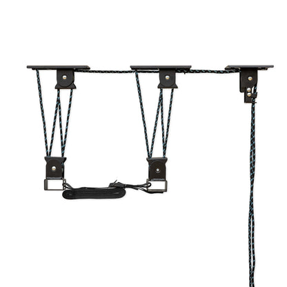 Heavy Duty Cargo Box Hoist Garage Ceiling Storage Hoist | Holds up to 150 lbs