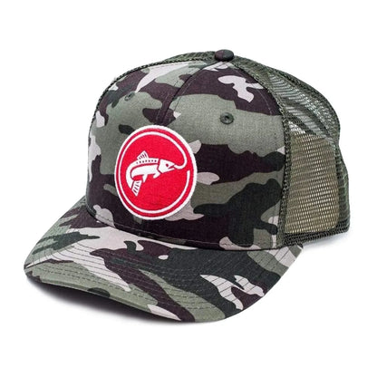 JHFLYCO High Crown Adjustable Ball Cap - Circle Logo