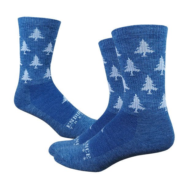 HLT Whitaker 6" Wool Comp Sock - Blues