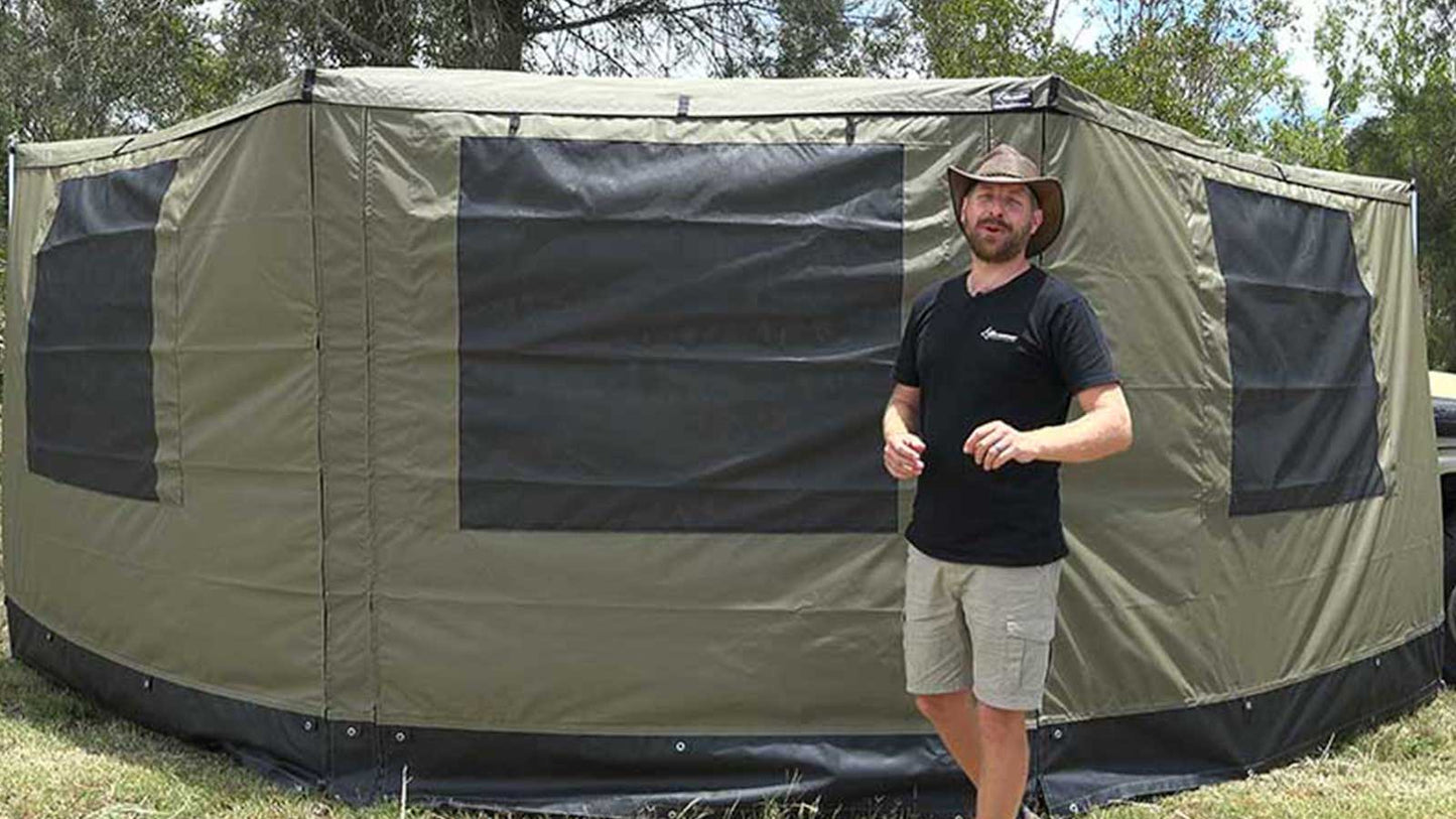 The Bush Company 180 XT MAX Awning Wall Kit