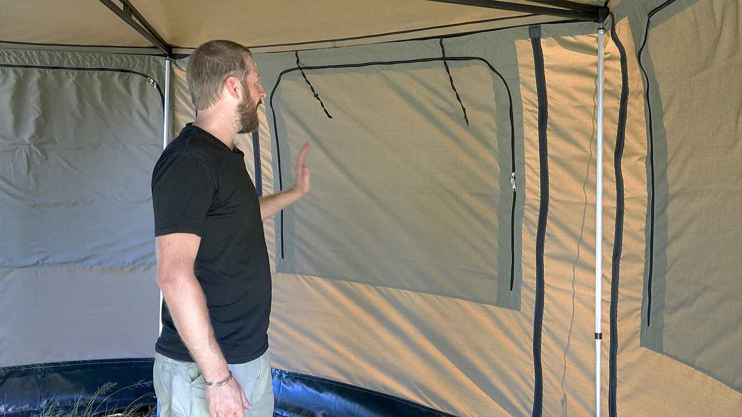 The Bush Company 270 XT MAX Awning Wall Kit