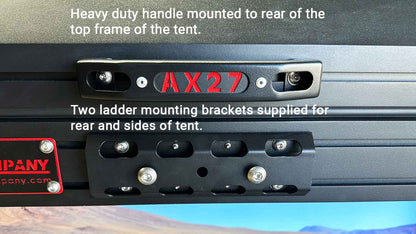 The Bush Company AX27 Clamshell Roof Top Tent