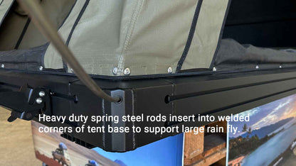 The Bush Company AX27 Clamshell Roof Top Tent