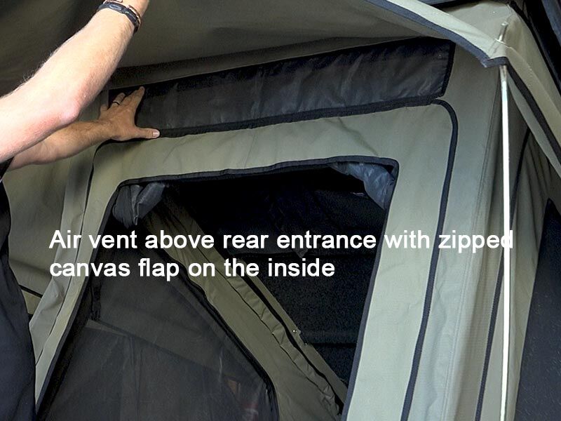 The Bush Company DX27 Clamshell Rooftop Tent