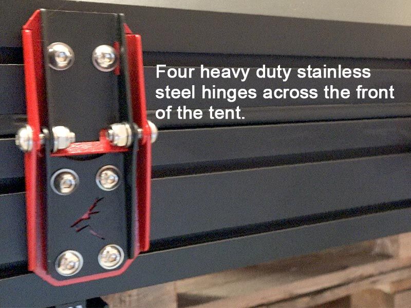 The Bush Company DX27 Clamshell Rooftop Tent