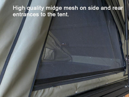 The Bush Company DX27 Clamshell Rooftop Tent